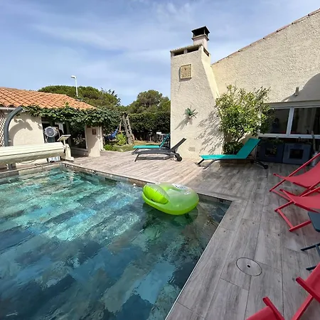 Carnon Moderne Et Climatisee A 250m Avec Piscine Ideal Pour Des Reussies Villa Mauguio