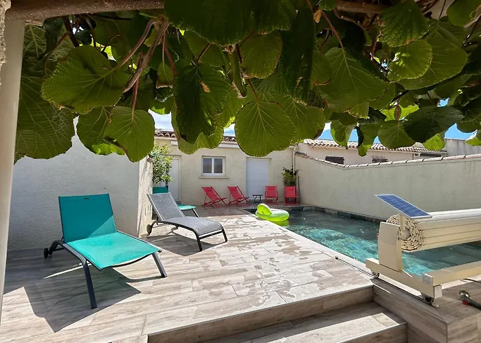 Carnon Moderne Et Climatisee A 250m Avec Piscine Ideal Pour Des Reussies Villa Mauguio