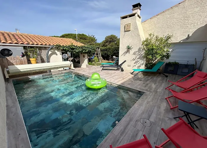 Carnon Moderne Et Climatisee A 250m Avec Piscine Ideal Pour Des Reussies Mauguio